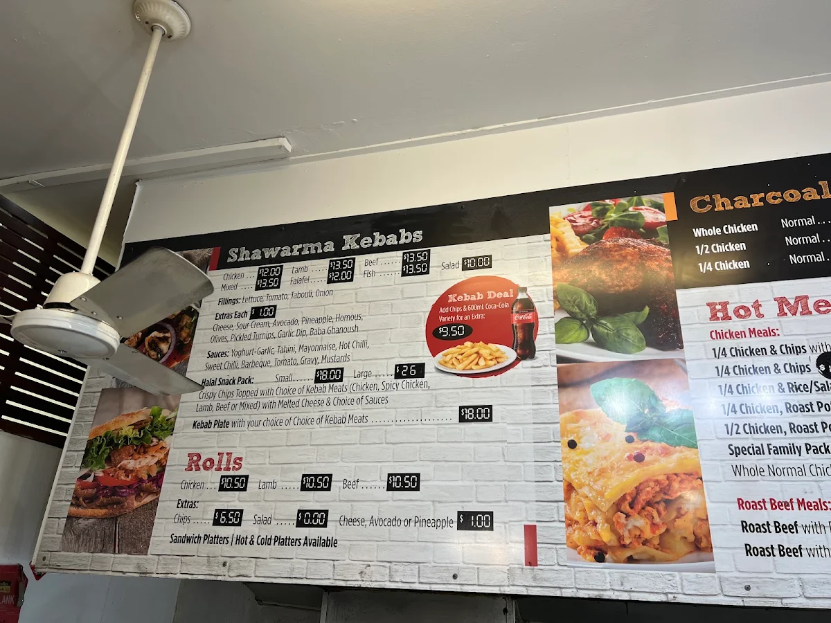 Menu, The Flame House Charcoal Chicken & Grills