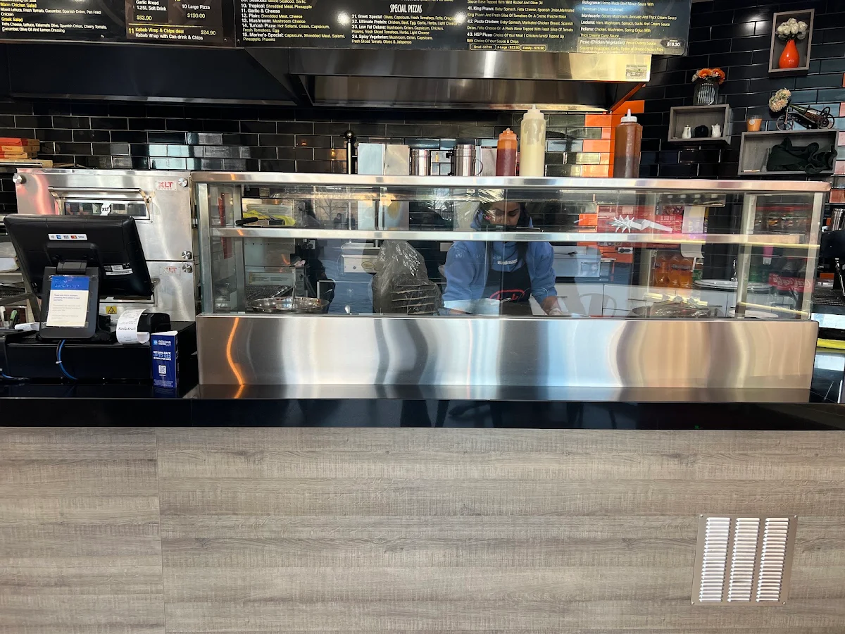 Menu, Cafe Marina & Pizzaria