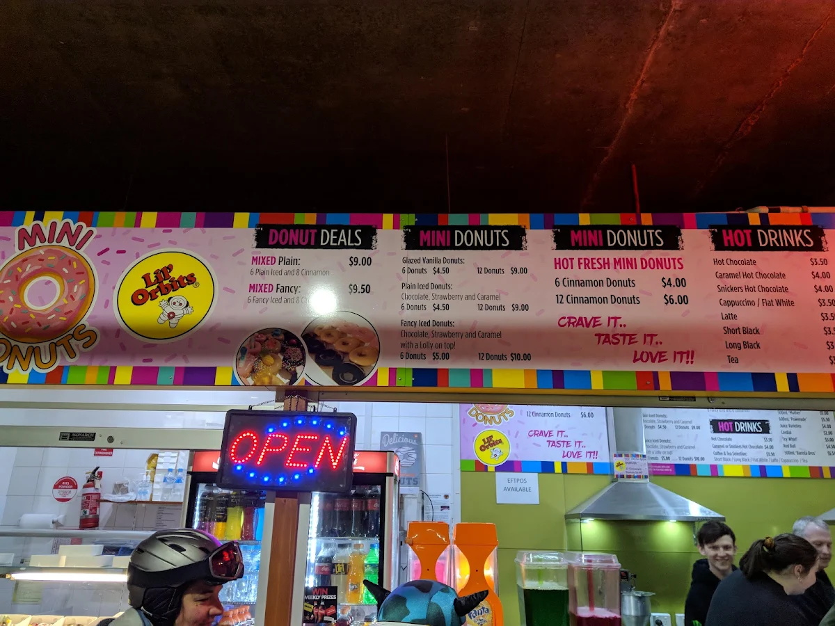 Menu, Lil' Orbits Donuts