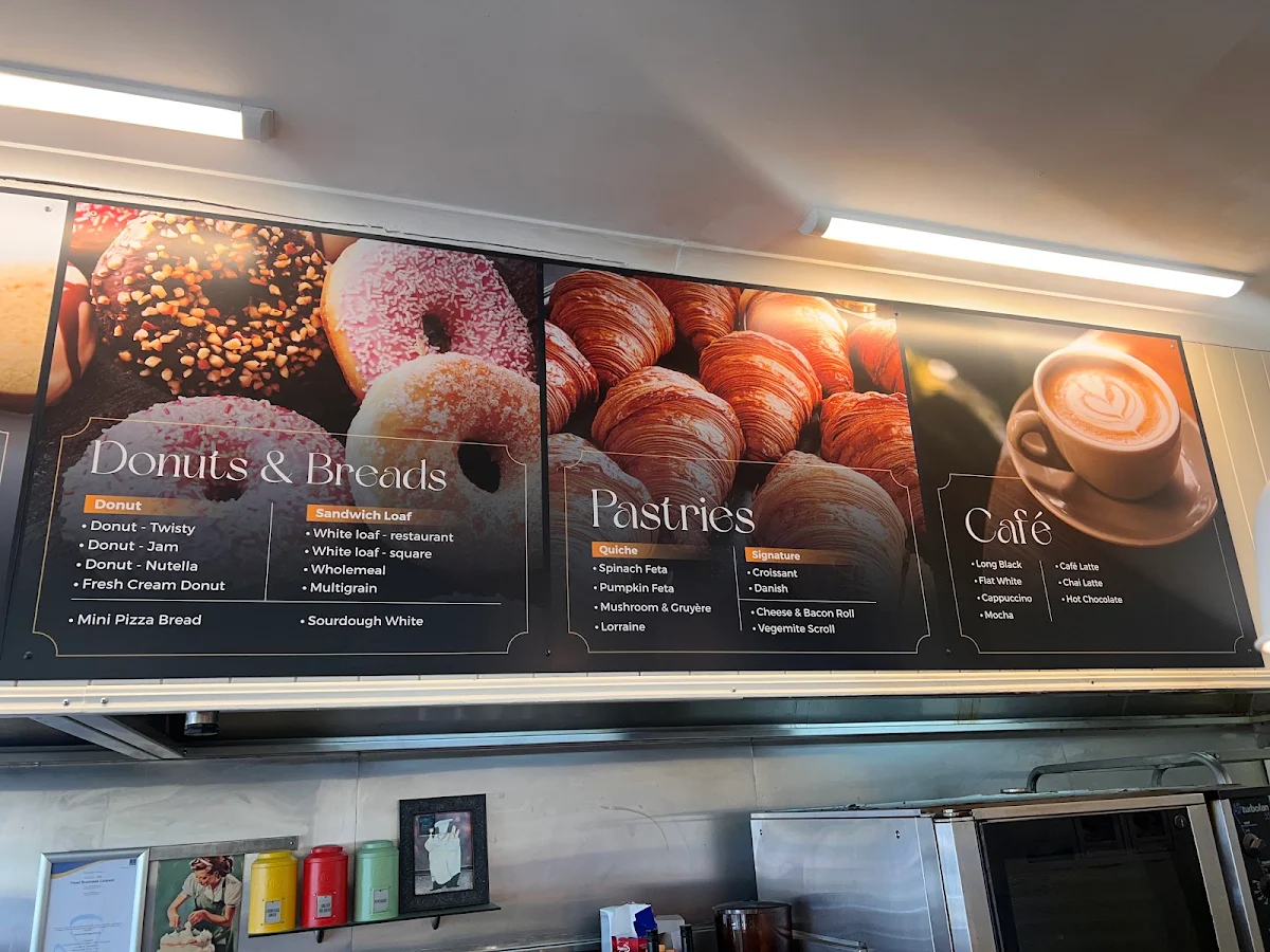 Menu, Le Artisan Bakery