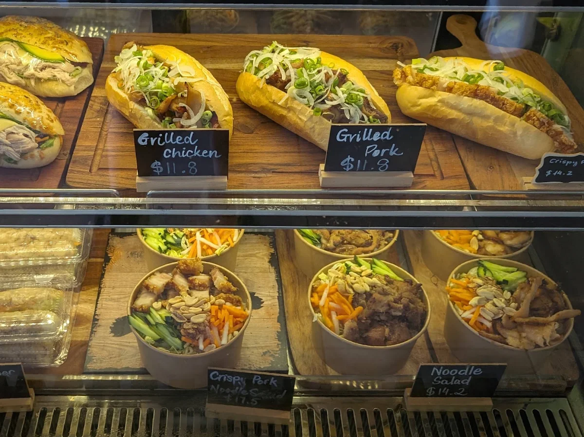 Menu, Le Artisan Bakery