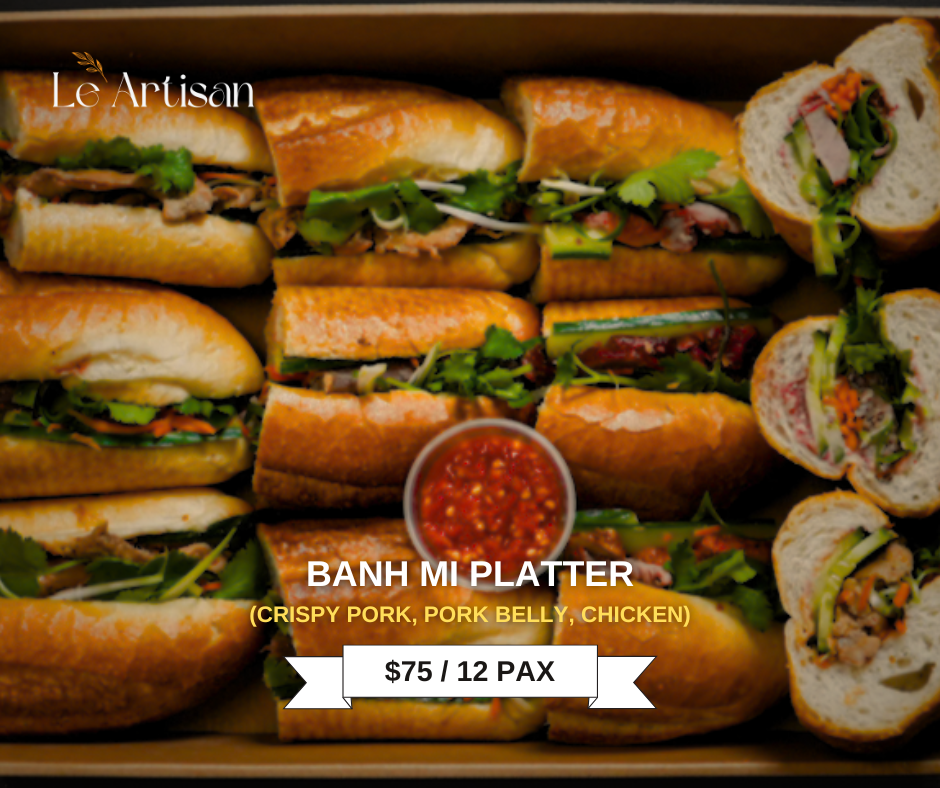 Menu, Le Artisan Bakery