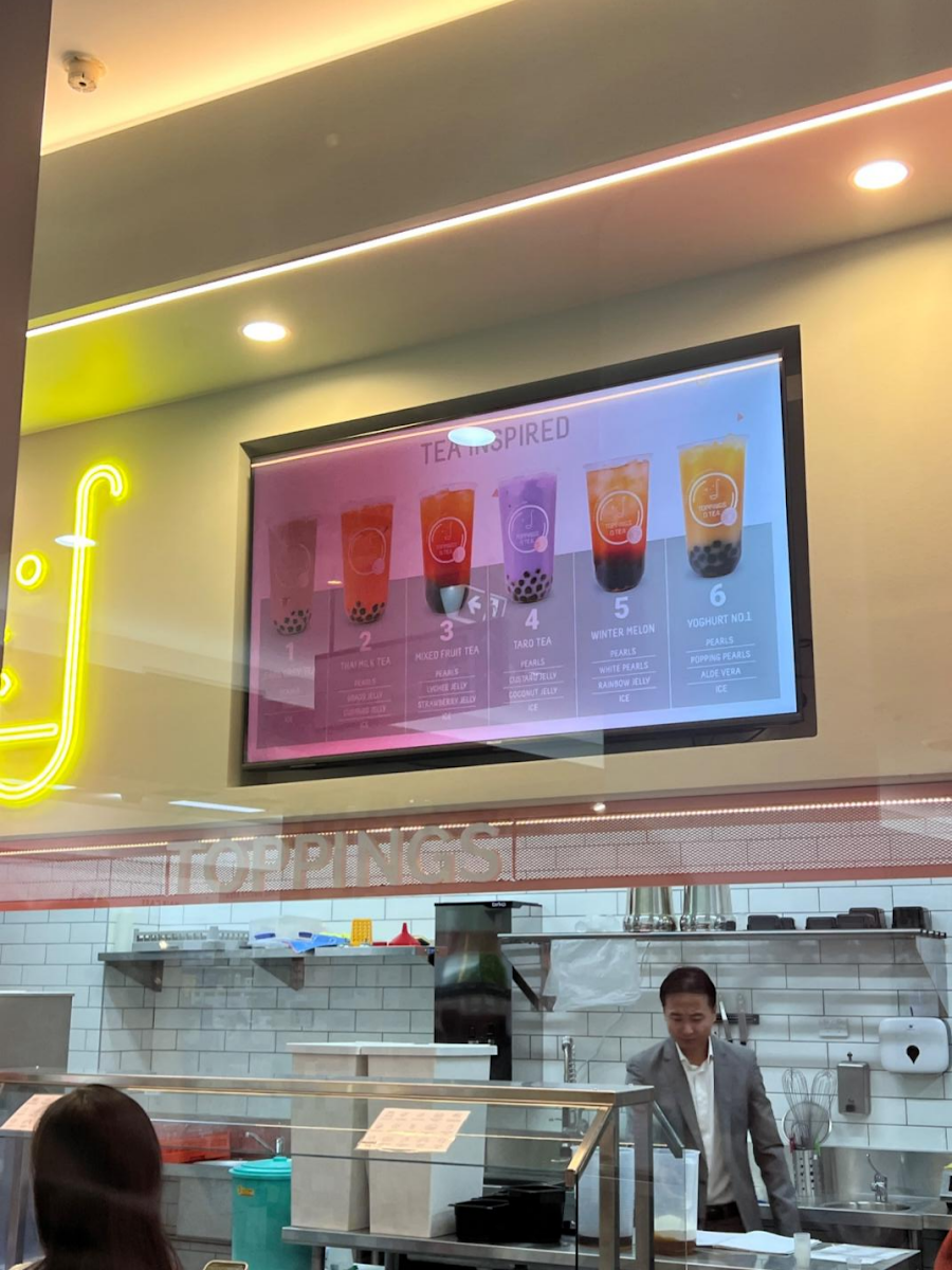 Menu, Toppings n Tea Chinatown