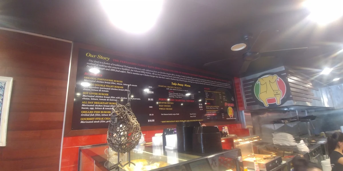 Menu, Frango Smithfield
