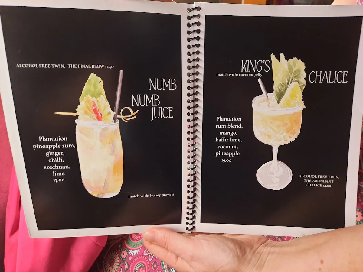 Menu, Oh Boy, Bok Choy! Restaurant & Bar