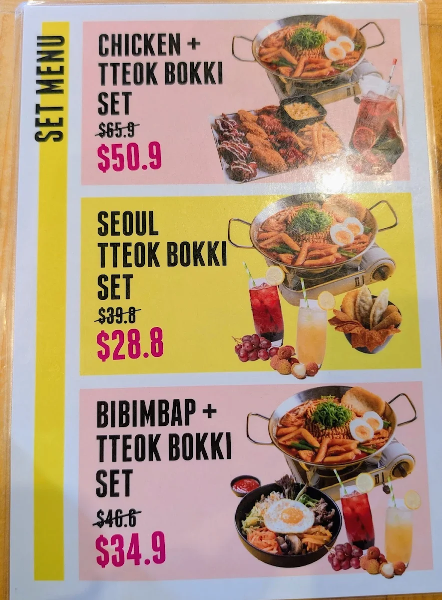 Menu, Gami Chicken & Beer - Caroline Springs