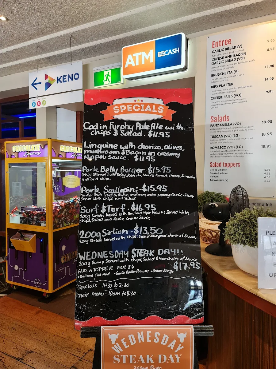 Menu, Ambassador of Redcliffe