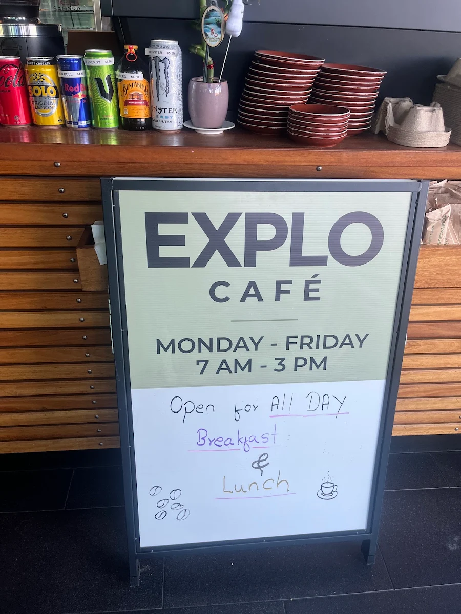 Menu, The Explo