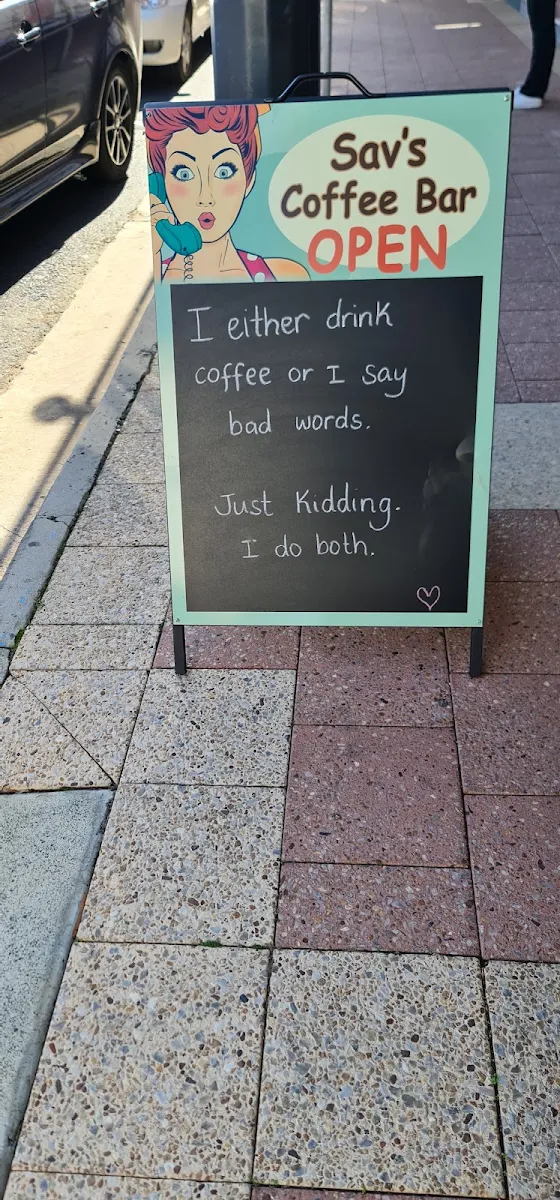 Sav's Coffee Bar cover