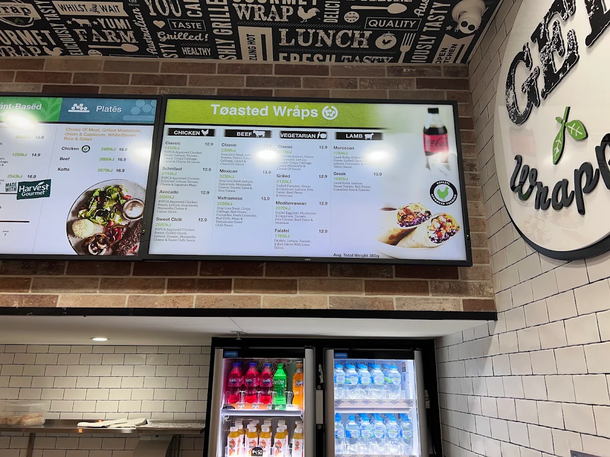 Menu, Le Wrap