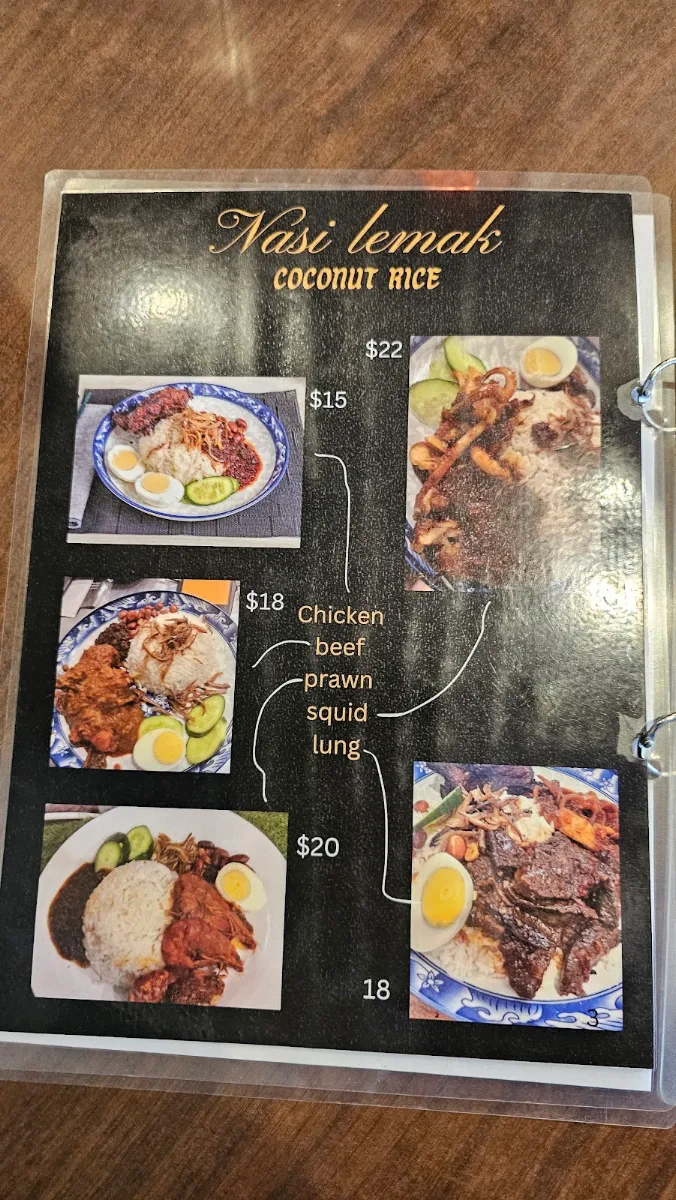 Menu, Selera Warisan