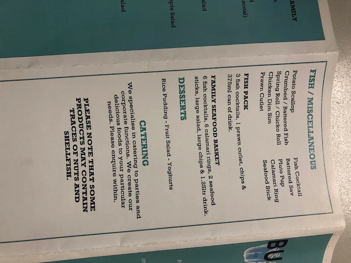 Menu, Bursting With Flavours