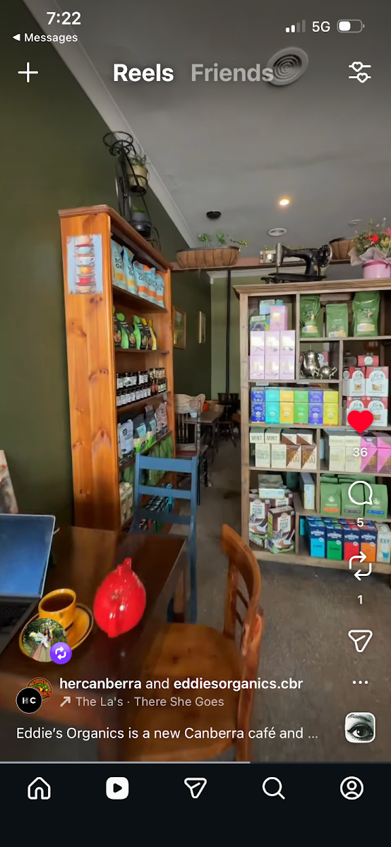 Vibe, EDDIE'S ORGANICS