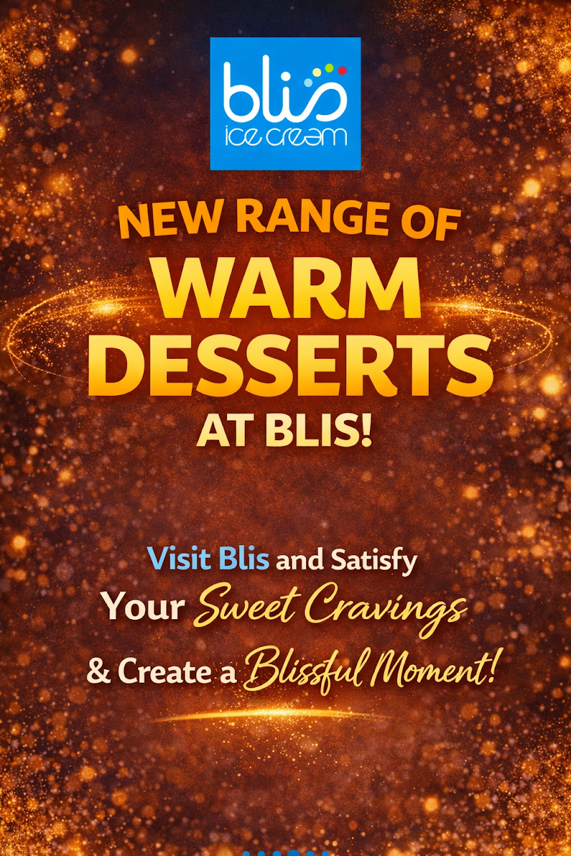 Menu, Blis Icecream
