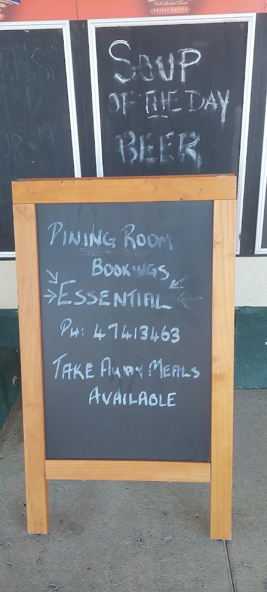 Menu, Federal Palace Hotel