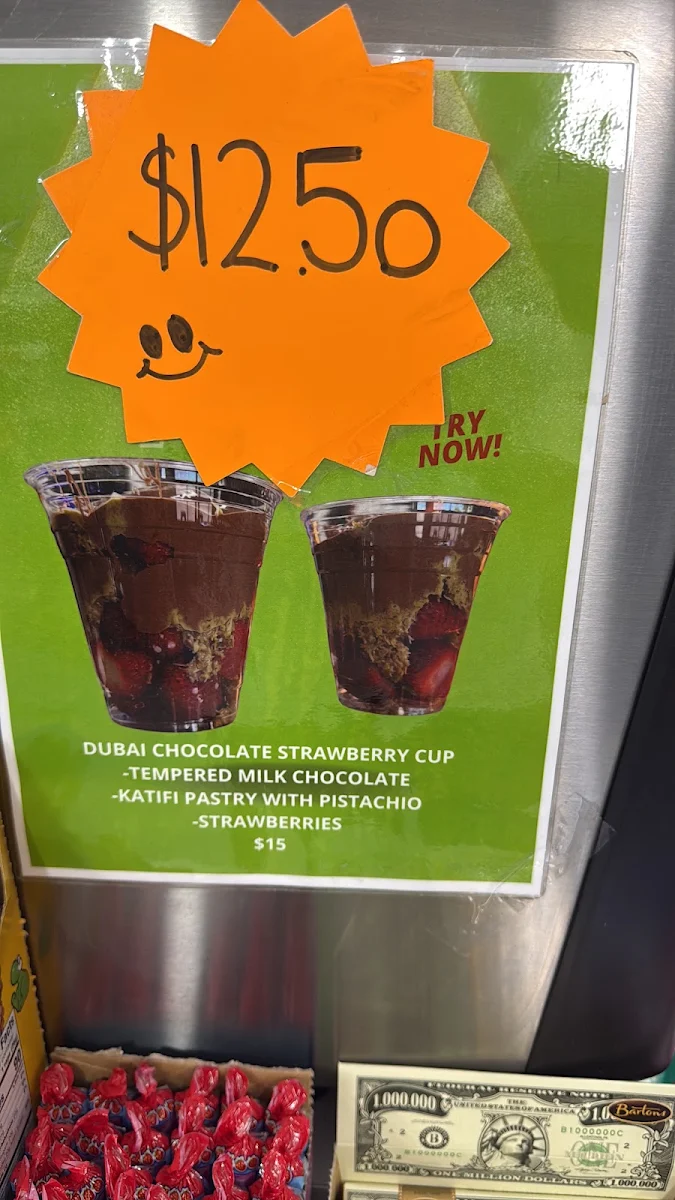 Menu, Grab N Go Mart