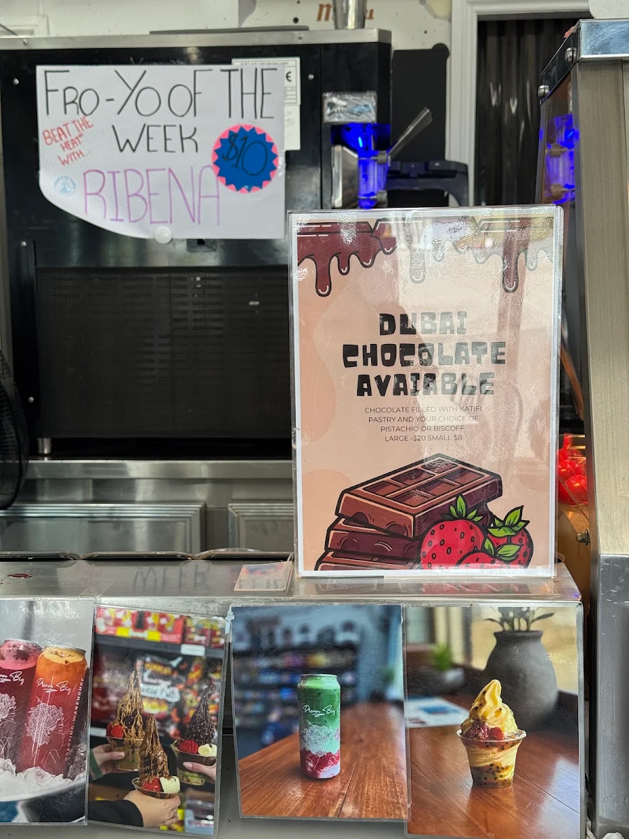 Menu, Grab N Go Mart