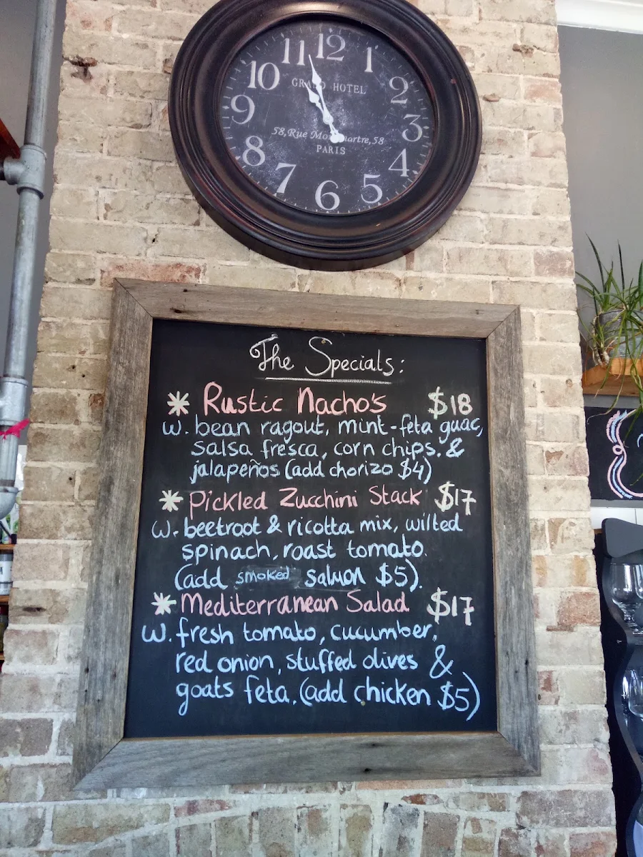 Menu, The Heritage Kitchen Garden