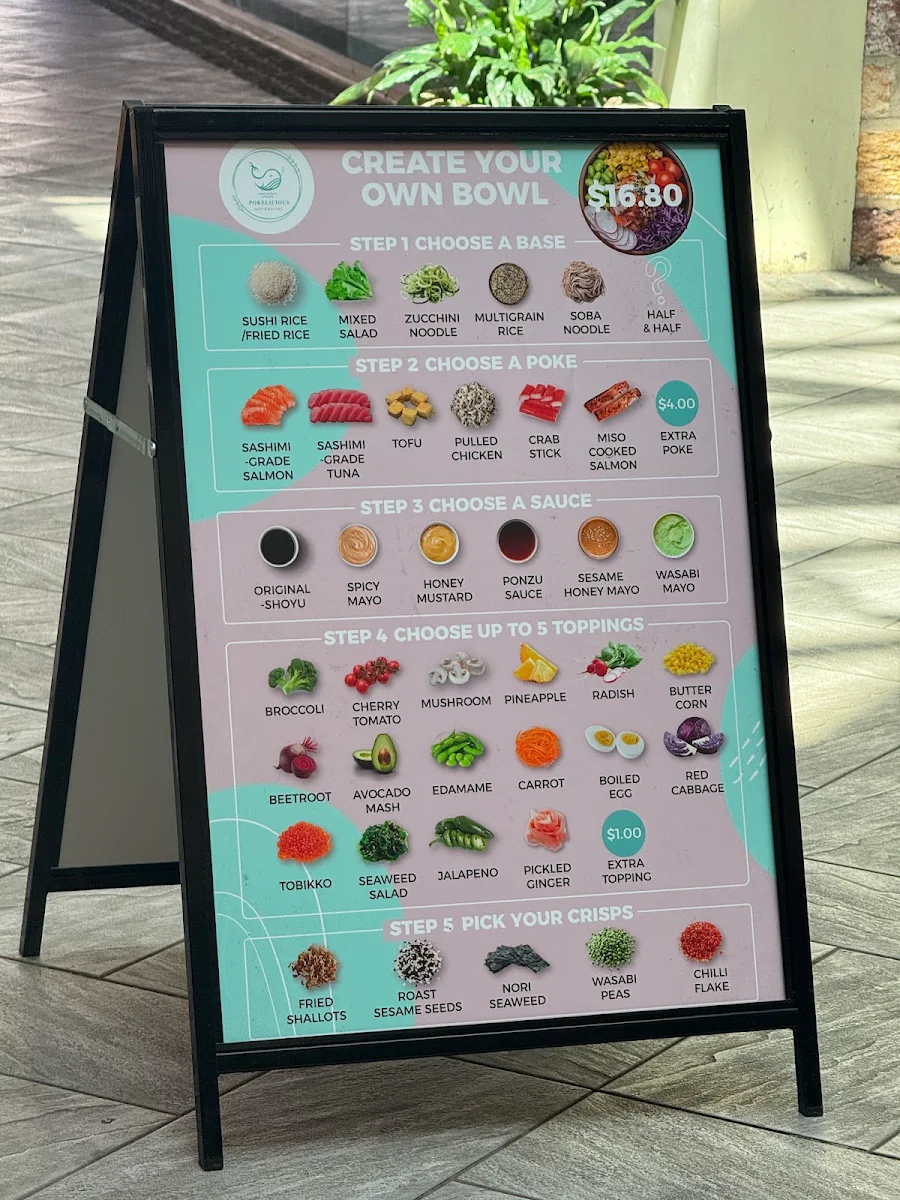 Menu, Pokelicious