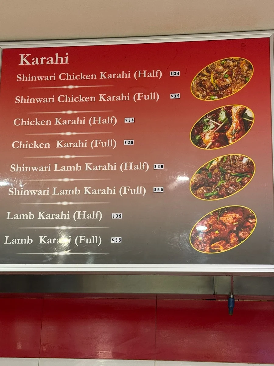 Menu, Turkish Kitchen (AFG)