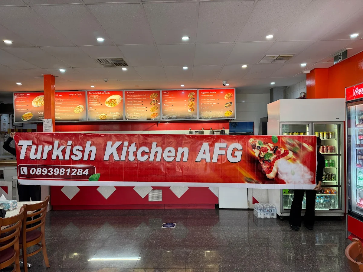 Menu, Turkish Kitchen (AFG)