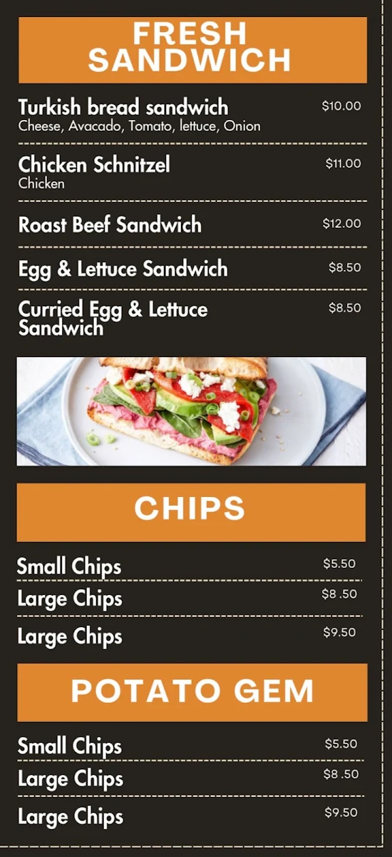 Menu, Yatala Kebab(Pizza)