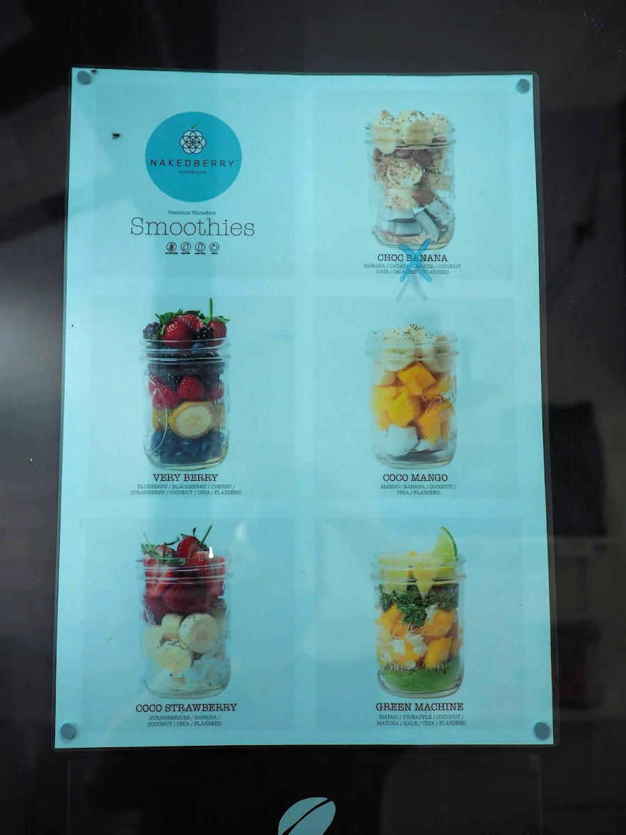 Menu, Bites and Beans Hamilton