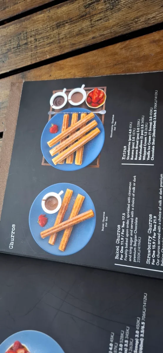 Menu, Oliver Brown