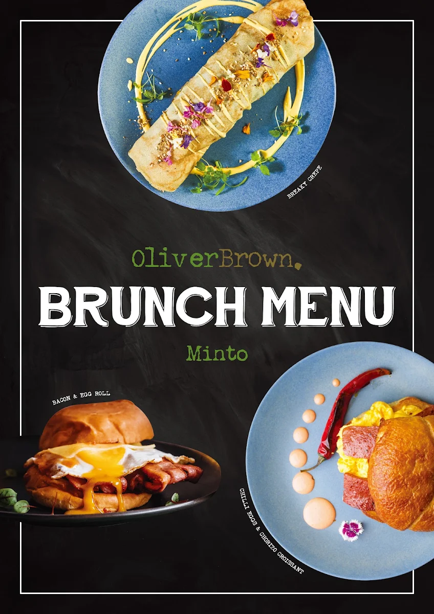 Menu, Oliver Brown