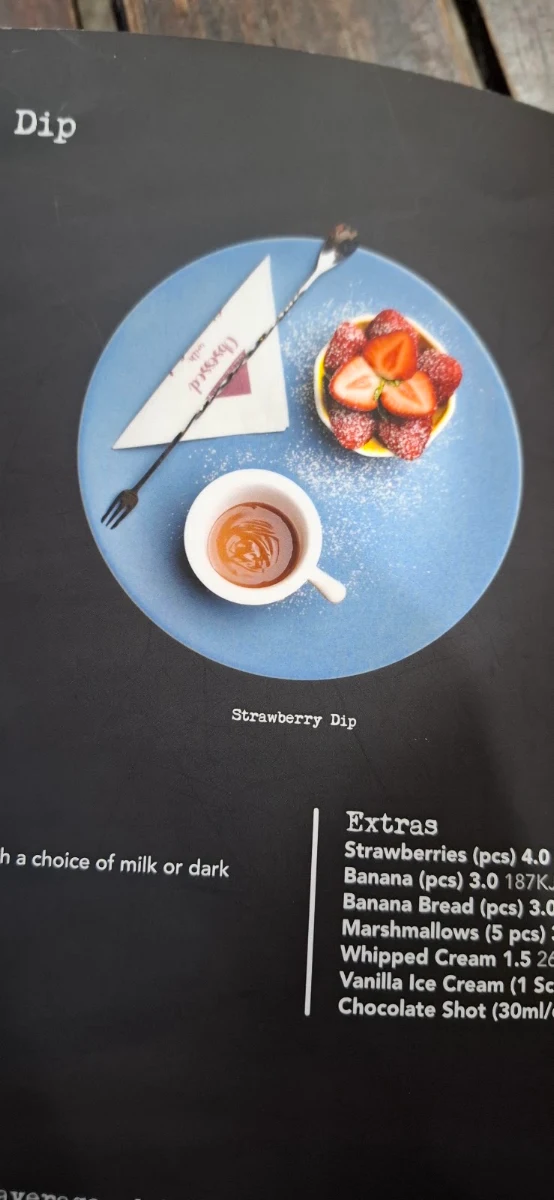 Menu, Oliver Brown