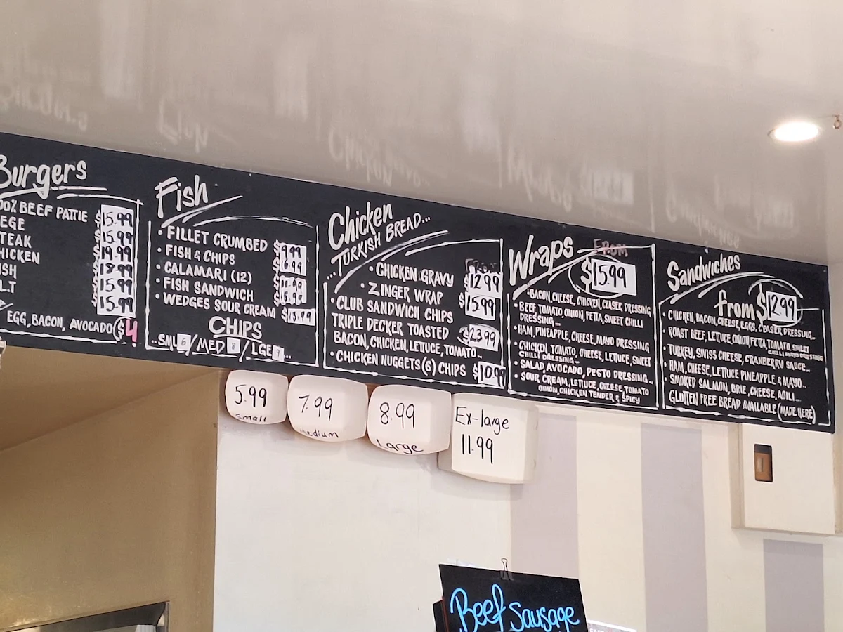 Menu, Kai Coffee