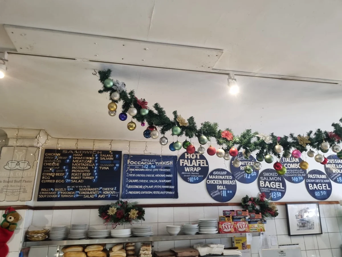Menu, Manly Deli
