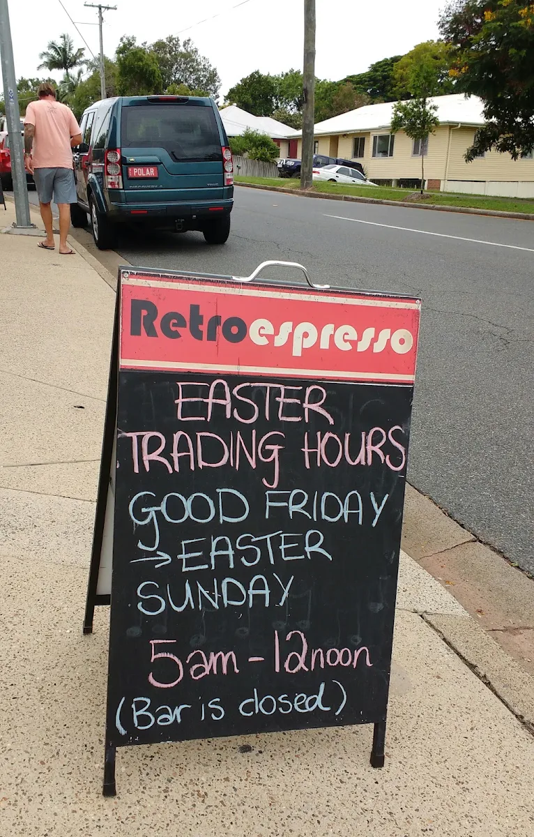 Menu, Retroespresso