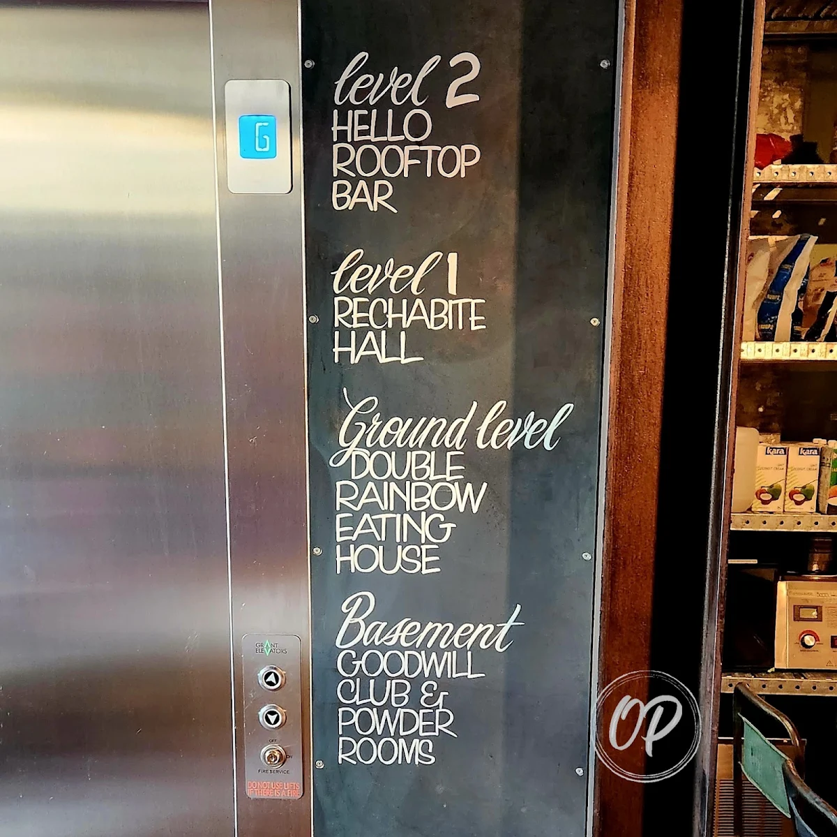 Menu, Hello Rooftop Bar