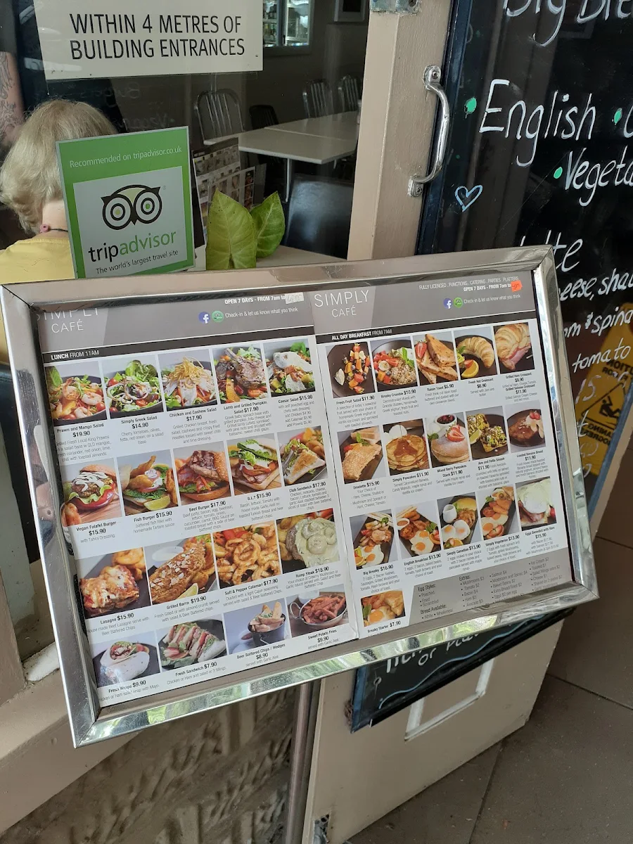 Menu, Table Eleven