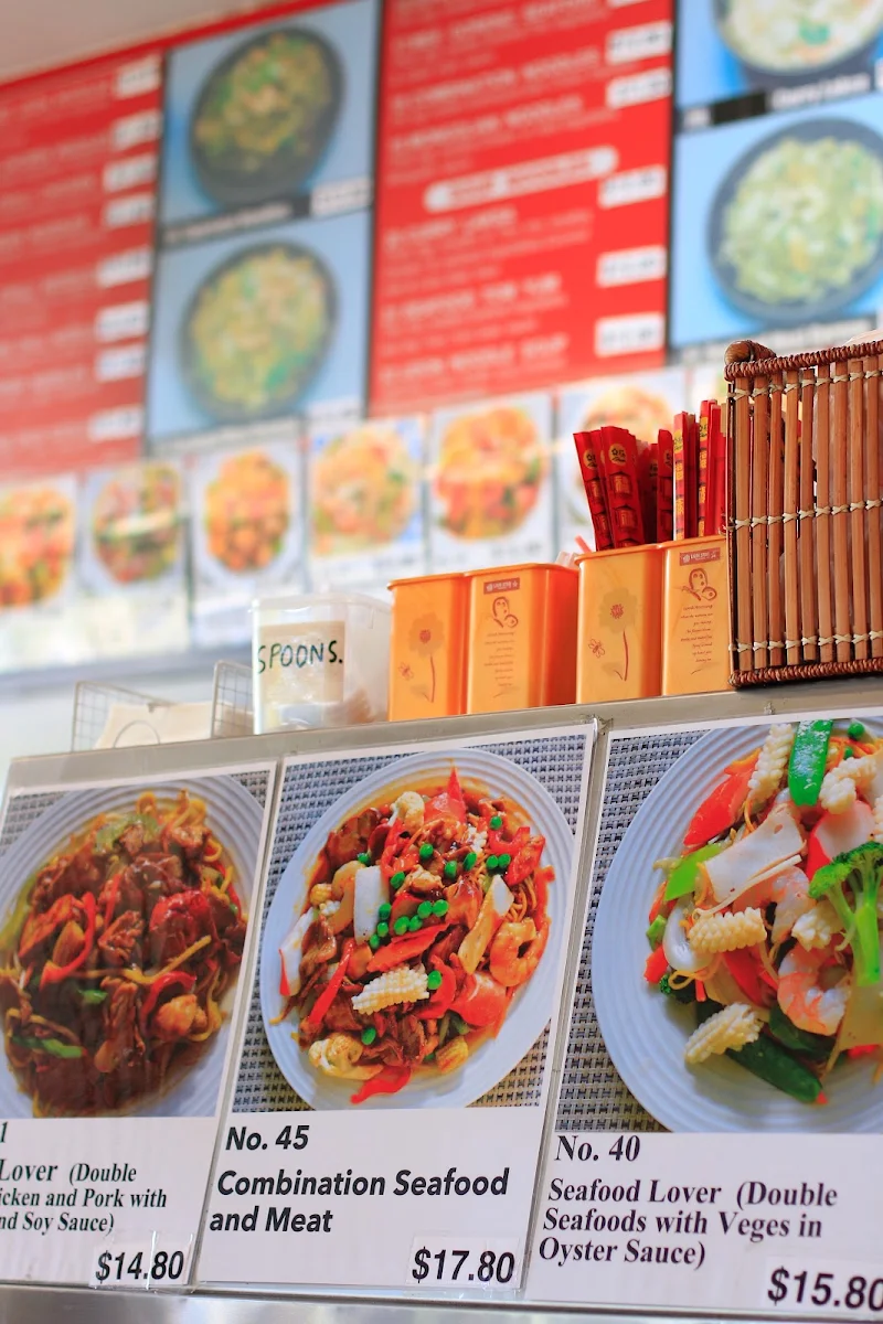 Menu, Wodonga Noodle Canteen