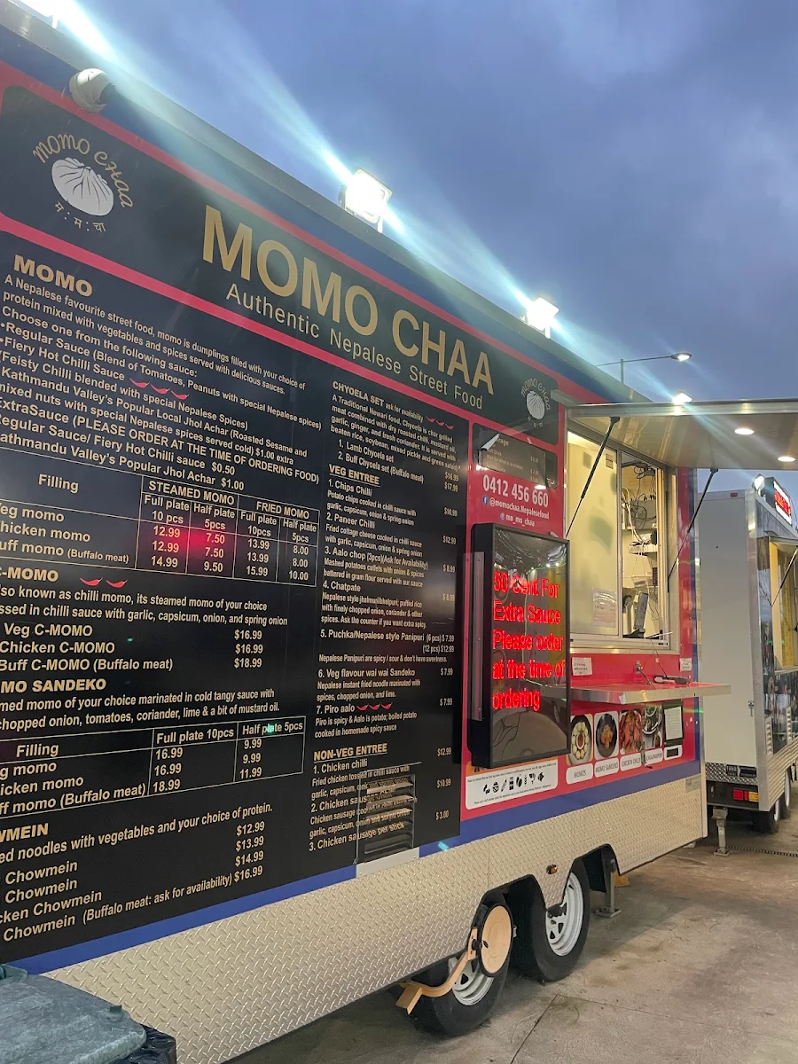 Menu, MOMO CHAA CRAIGIEBURN