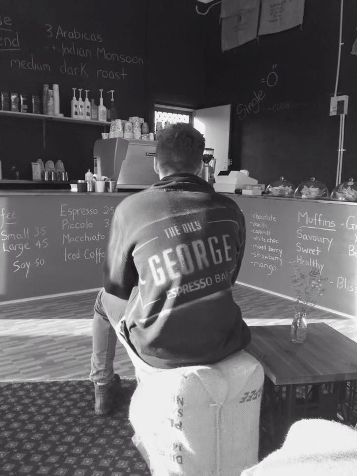 Menu, The George Espresso Bar