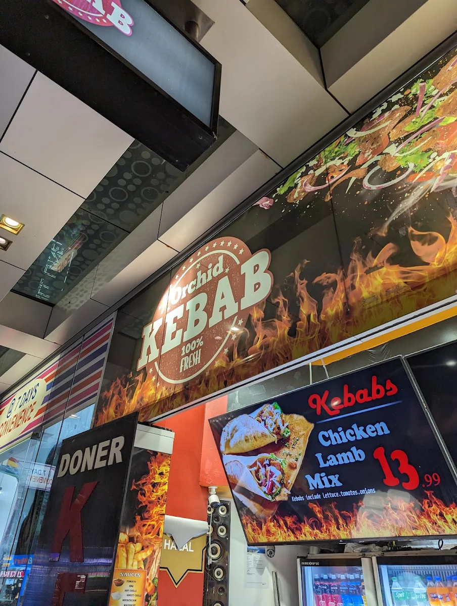 Menu, Orchid Kebab