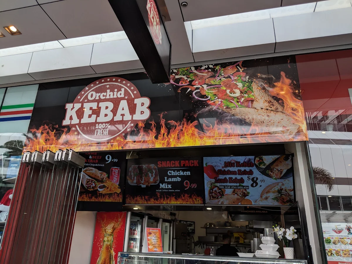 Menu, Orchid Kebab