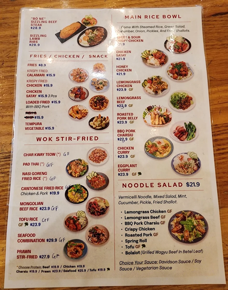 Menu, Pot au Pho Bar Mornington | Vietnamese & Pan-Asian Cuisine, Dine-in & Takeaway restaurant