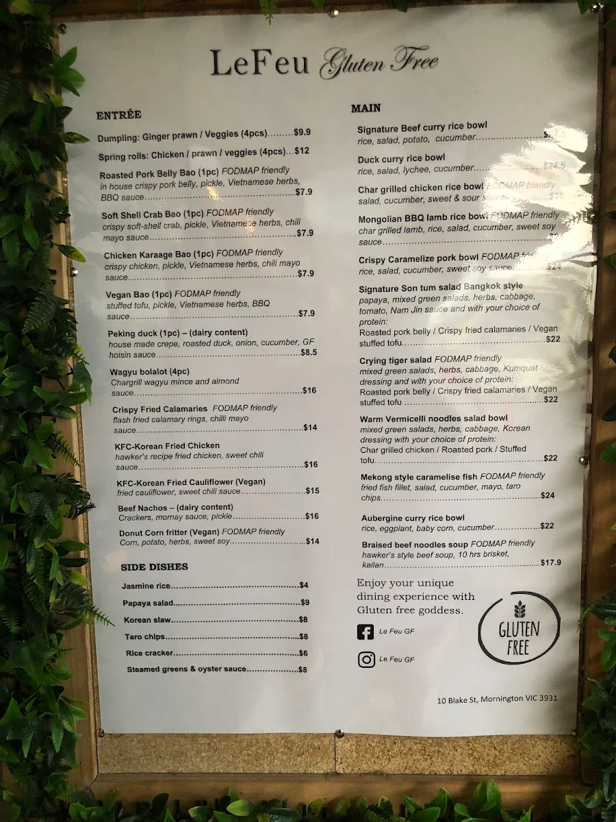 Menu, Pot au Pho Bar Mornington | Vietnamese & Pan-Asian Cuisine, Dine-in & Takeaway restaurant
