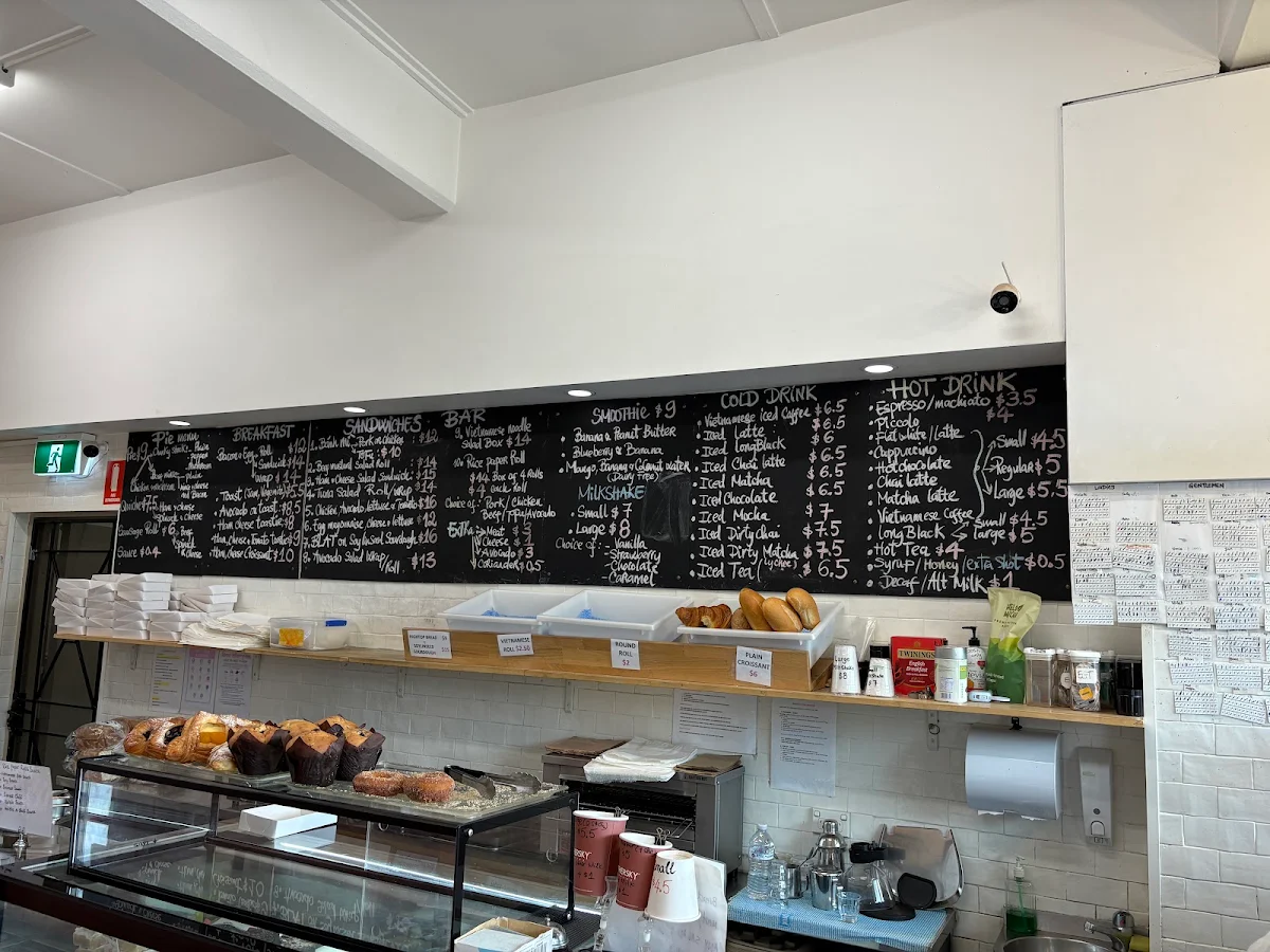 Menu, Nimba bakehouse