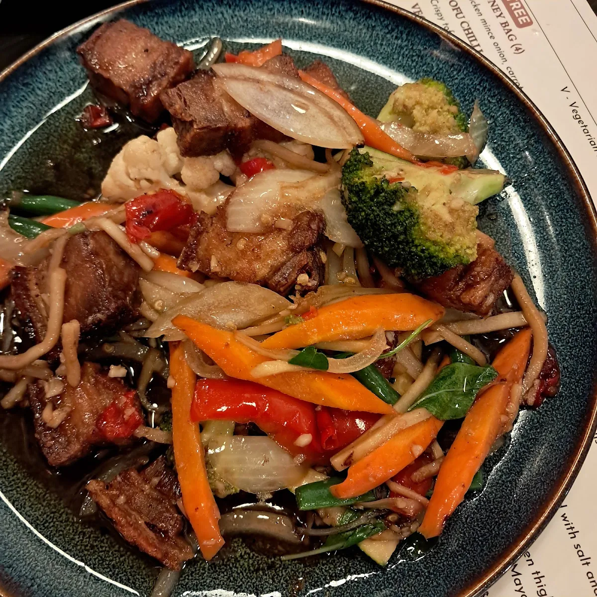 Menu, Rustic Thai Cuisine