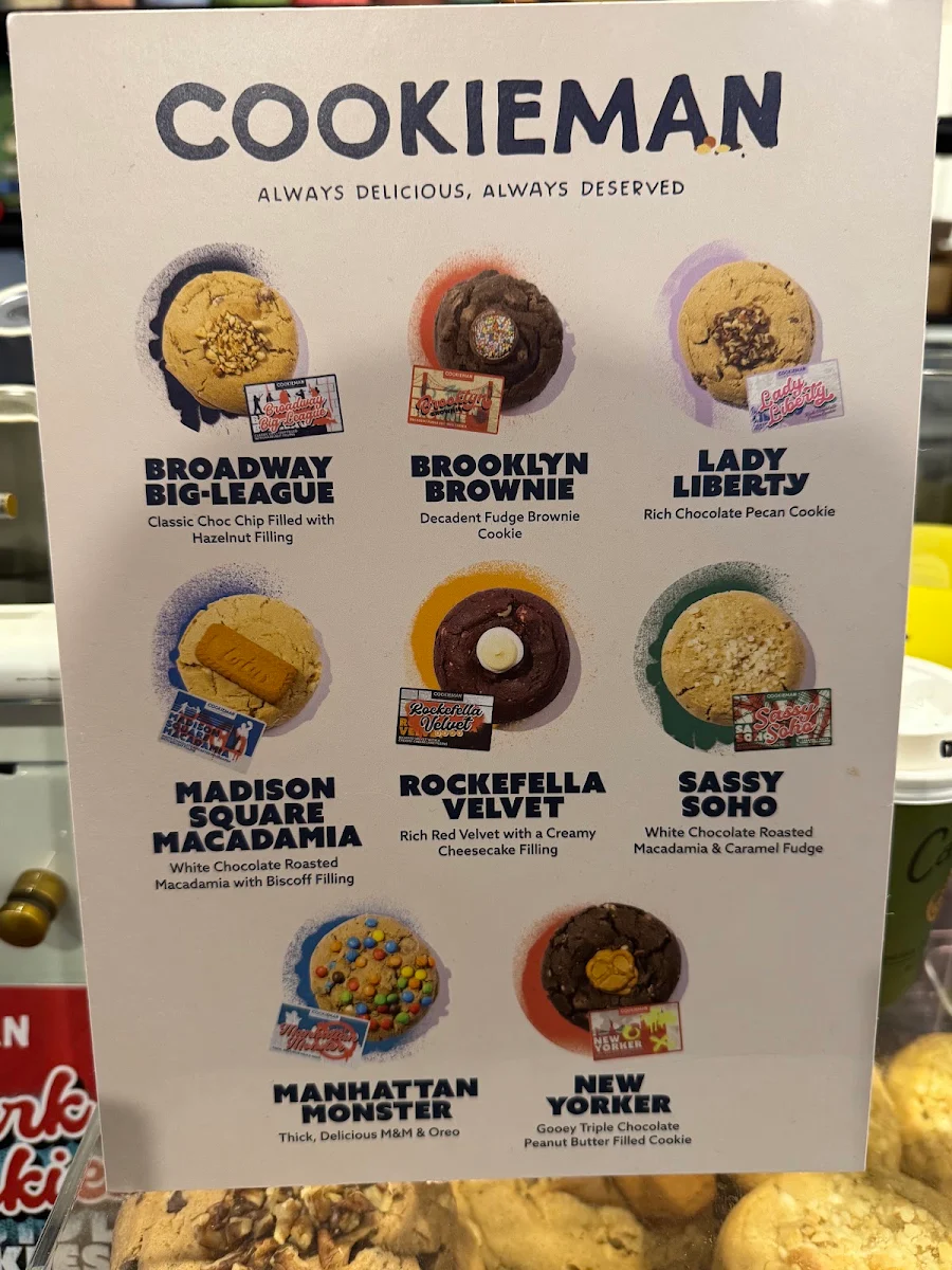 Menu, Snow Bunny Cafe