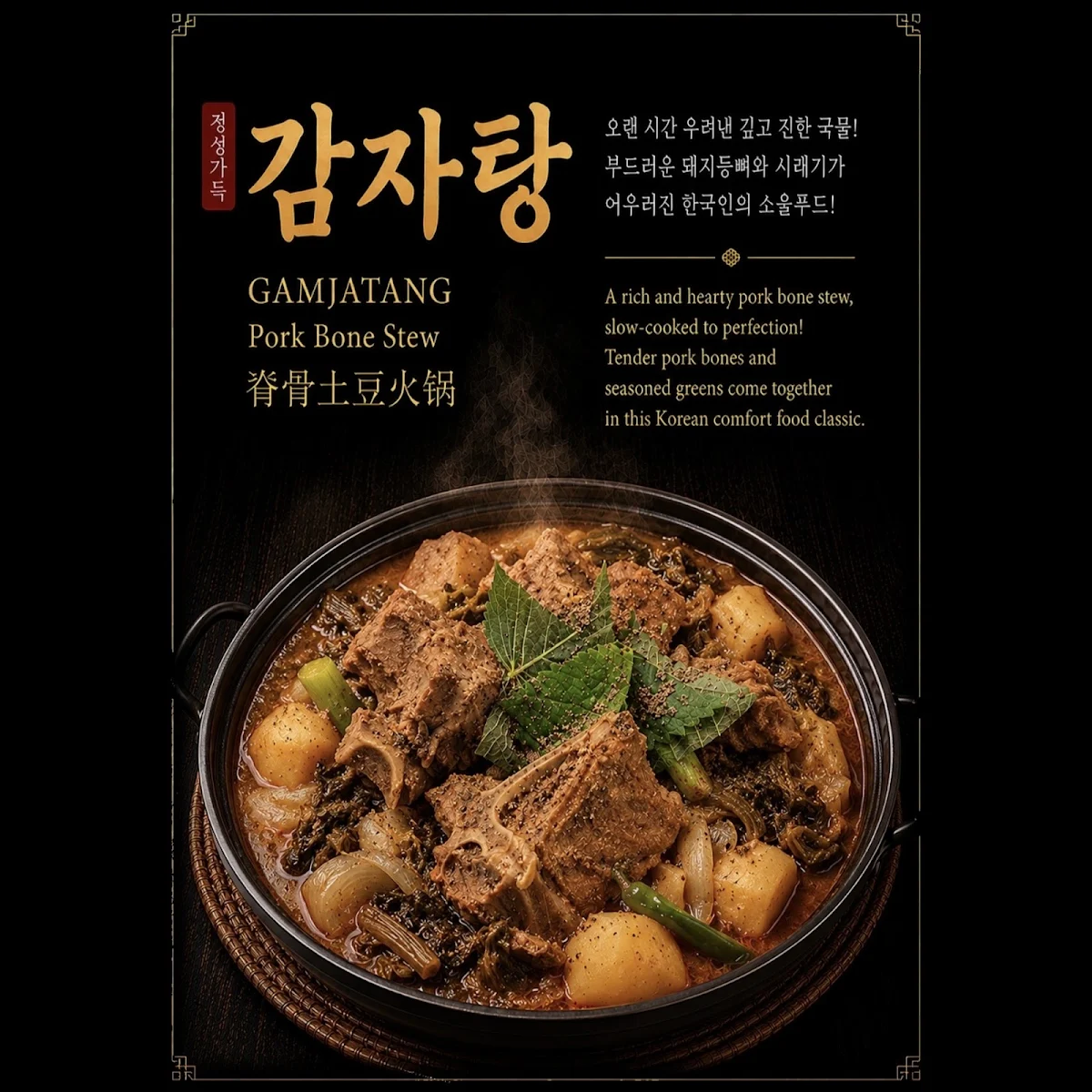 Menu, GISA DINING 115 (기사식당)