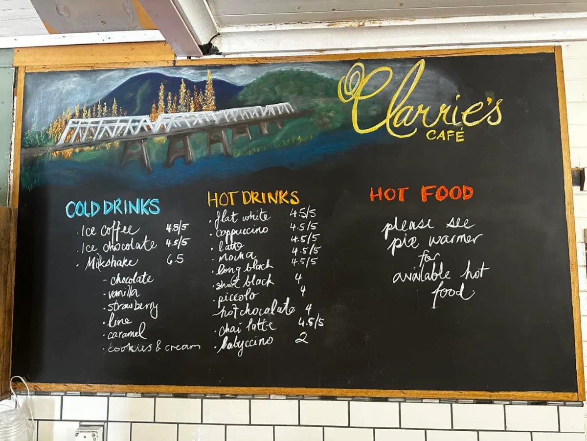 Menu, Clarries
