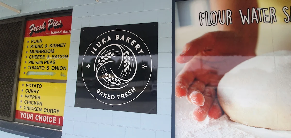 Menu, Iluka Bakery