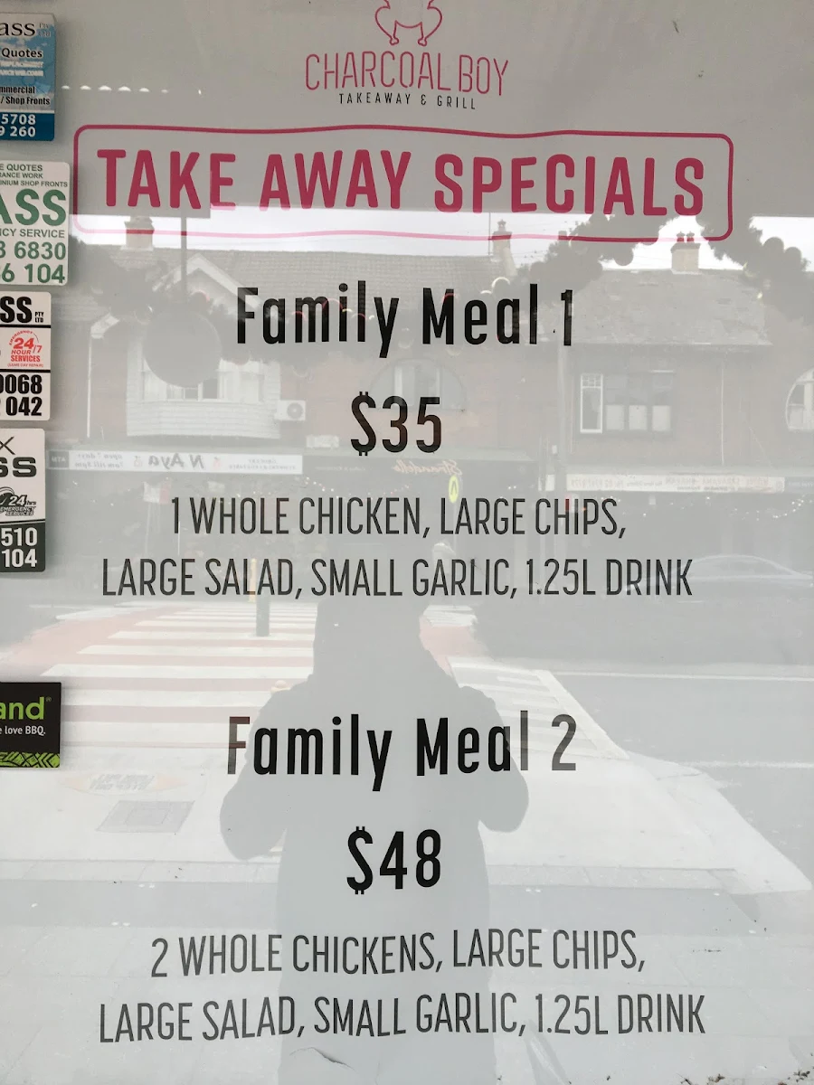 Menu, Sydney & Co