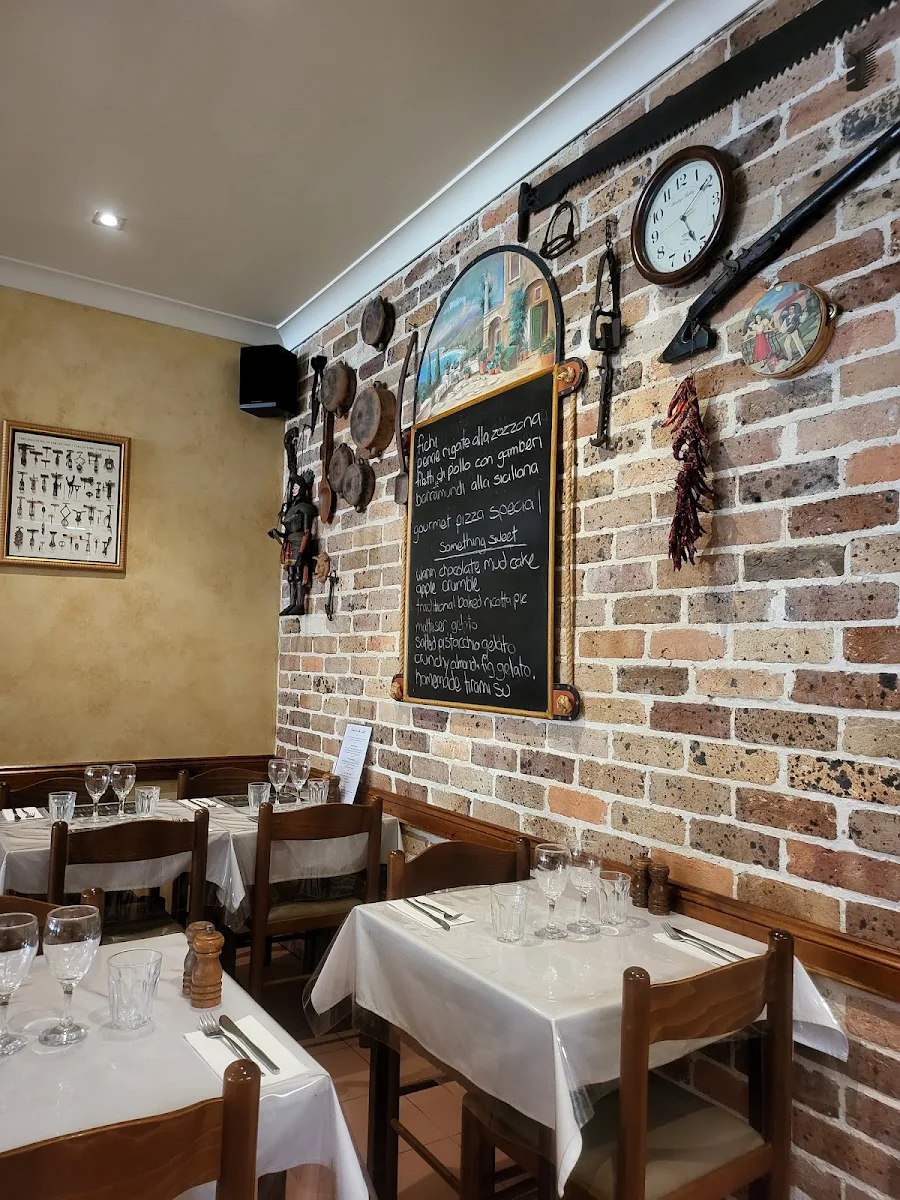 Menu, Non Finito Pizzeria Ristorante